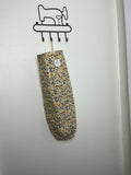 Yellow Floral Grocery Bag Holder