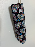Sugar Skull Grocery Bag Holder