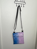 Pastel Pink & Blue Bandana Crossbody Bag