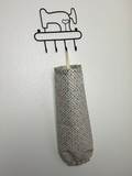 Floral Grocery Bag Holder