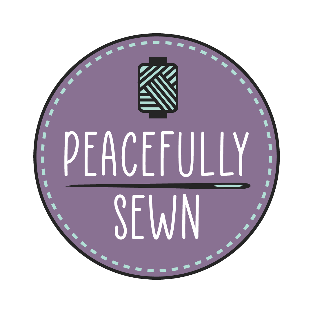Peacefully Sewn Logo